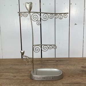 Sandra Magsamen 2010 Dream Imagine Believe Engraved Jewelry Holder With Tray